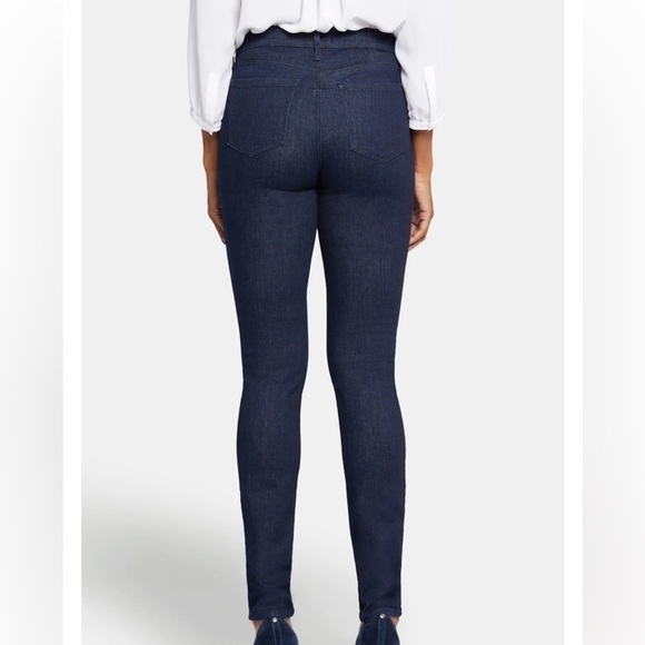 NYDJ Alina Skinny Stretch Jeans size 6, black New - Picture 3 of 13